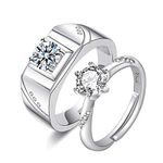 cartoon Wedding Ring Sets