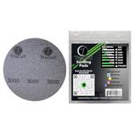 Creating the Difference TruCut Sanding Pad | 3000 grit | 6" Diameter | Sanding Pads Made for Bowling Balls | Bowling Ball Resurfacing Pads | Surface Management | Bowling Ball Restoration