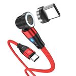USB C to USB C Super Fast Charging Magnetic Charging Data Cable, Type C 60W 20V/3A PD Magnetic Phone Charger Cable for Samsung S22/Laptop/l-Pad (3.3ft)