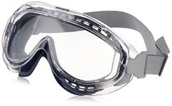 Uvex S3400X Flex Seal Safety Goggles, Navy Body, Clear Uvextreme Anti-Fog Lens, Neoprene Headband