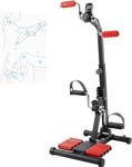 YOGIMOONI Strength Fitness Master Gym Mini Exercise Bike Portable Home Pedal Exerciser Home Gym Fitness Leg Arm Cardio Training for Pregnant Women, Elderly, Disabled, Men, Physio Bike
