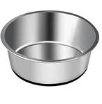 Dog Bowl 2500 ml Stainless Steel Pet Feeding Bowl Water Bowl with Non-Slip Full Silicone Base for X-Large Dog Cat