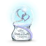 'Love Between Mother And Daughter Is Forever' Glitter Globe – Musical glitter globe for daughter from mother. Plays: 'Always In My Heart'. The Bradford Exchange!