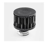 AUTO MT Universal Interface Bike CAR Air Filters Carbon 12Mm Air Intake Small Mushroom Head Air Filter Modified Air Intake Filter Turbo Vent Crankcase (Carbon 12Mm Turbo Bike CAR Air Filters)