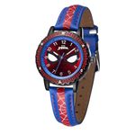 ISABELLA MOON Spiderman Analogue Quartz Watch with PU Strap Bracelet Boys Toddler Watches Gifts for Kids Birthday Gifts School Learning Watches (Spiderman)