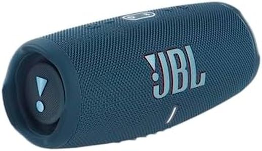 JBL CHARGE 5 - Portable Waterproof (IP67) Bluetooth Speaker with Powerbank USB Charge out, 20 hours playtime, JBL Partyboost (Blue)