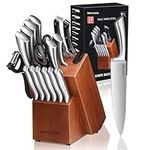 RAXCO Knife Set,18 Piece Knife Bloc