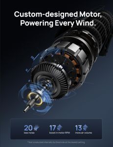 DREO 42" Smart Tower Fan – 9-Speed Bladeless, Silent, WiFi/Alexa, Oscillating