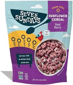 Seven Sundays Grain Free Cereal - Real Berry - 8 Oz Bag - Gluten and Grain Free, Paleo, Keto Friendly, No Refined Sugar, Vegan, Non-GMO