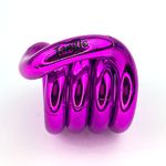 TANGLE Jr Metallic (Magenta) - Genuine Fidget Toys Sensory Toy - Twisty Fidget Toy Tangle Fidgets for Kids and Adults - Fidget Toy for School - Gift for Teens and Adults