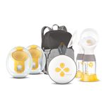 Medela Swing Maxi Pump Your Way Deluxe Bundle Wearable In-Bra Collection Cups, Easy to Clean PersonalFit Flex Breast Shields