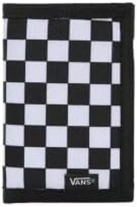 Vans, Poliéster, Cartera de Viaje para Hombre, diseño de Cuadros, Color Blanco y Negro, Talla única