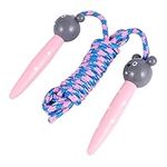 POPETPOP 2 Pcs Cartoon Jumping Ropes Beginners Jump Rope Toy for Skipits for Jumping Rope Kidcraft Playset Playset Childrens Toys Skipping Rope Student Wooden Prize Pink