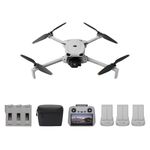 DJI Lito X1 Fly More Combo With DJI RC 2, 4K Camera Drone for Beginners, Obstacle Sensing, ActiveTrack, 1/1.3-Inch Sensor, Lightweight for Adults, 15km Video Transmission, 3 Batteries