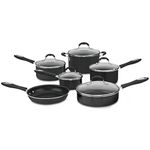 CUISINART 55-11BKC Advantage Nonstick (11 Piece Set), Black