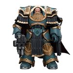 Pipigirl JoyToy 40K Genuine License 1:18 Action Figure, Sons of Horus Legion Praetor in Cataphractii Terminator Armour, 5.55 inch Collectible Action Figures Kits