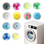 12 Pcs Pet Hair Remover Washing Machine, Lint Catcher Pet Hair Remover for Laundry Balls, Cat Hair Remover Washing Machine Hair Catcher, Reusable Lint Remover Balls for Laundry Bedding Clothes