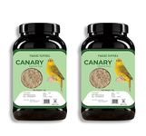 Foodie Puppies Canary Seeds Bird Food - 2Kg | High Fiber Balanced Nutritious Daily Diet | 100% Natural, Healthy & Premium Seeds | Suitable for All Types of Birds of All Life Stages