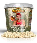 Anton, The Popcorn Chef, Plain Natural (Naked) Popcorn, Mega Bucket