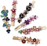 6PCS Colorful Vintage Flower Design