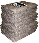 Rhinox Pack of 10 Furniture Moving Van Removal Packing Transit Fabric Blankets -200cm x 150cm