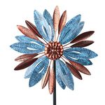 WONDER GARDEN Wind Spinner, Premium Kinetic Wind Sculpture Metal Windmill for Outdoor Yard Patio Lawn & Garden