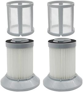 Aolleteau Filter Compatible with Bissell Zing Bagless 1665 and AeroSwift Compact 2156 Canister Vacuums Models 2156A, 2156E, 21562, 1665W, 1665, 16652, Compare to Part# 1613056 (2 Pack)