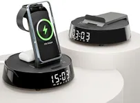 Alarm Clock with Wireless Charging 