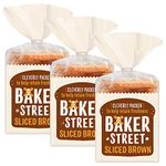 3 x 600g Sliced Brown Bread Loaf Freshness Quality