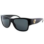 Versace Men's Sunglasses, Black (Onyx Gb1/87), Einheitsgröße (Herstellergröße: 58)