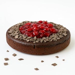 Andy Anand Sugar Free Chocolate Strawberry Cake, 9-Inch Gourmet Gift, Handcrafted, No Preservatives, Amazingly Delicious, Traditional Recipe Diabetic Friendly of Pure Indulgence (2.5 lb)