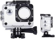 TEKCAM Professional Action Camera Waterproof Case Protective Housing Compatible with AKASO/Crosstour/Dragon Touch/Apexcam/VEMONT/LeadEdge/GOOKAM Waterproof Action Camera