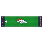 FANMATS NFL Denver Broncos Nylon Face Putting Green Mat