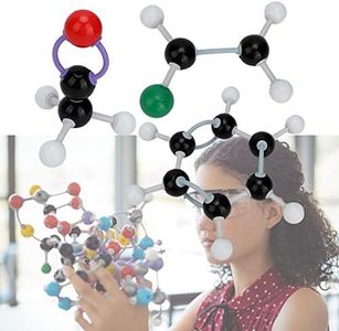 Chemistry Molecular Model Kit, 267Pcs Organic and Inorganic Molecular Structure Model with Atomic and Bonds, Molecule Building Kit Chemistry Learning Teaching Set for Students & Teachers