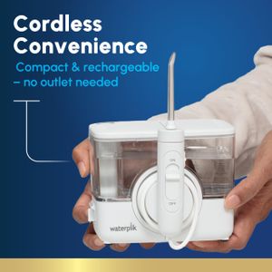 Waterpik ION Cordless Water Flosser – Rechargeable Dental Cleaner