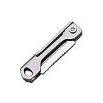 Small Keychain Cutter Stainless Steel Package Opener Knife, Utility Cutter, Cutting Tool, 4 cm Hang on a Keychain, Portable Multifunction Tool