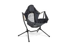 NEMO Stargaze Reclining Camp Chair | Luxury Recliner for Maximum Camping Comfort and Stargazing - One Size - Black Pearl