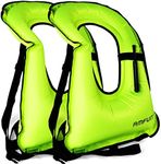 AMFUN 2 Pack Snorkel Vest, Inflatab