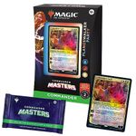 Magic: The Gathering Commander Masters Commander Deck - Planeswalker Party (100-Card Deck, 2-Card Collector Booster Sample Pack + Accessories)