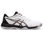 ASICS Men's Upcourt 5 Volleyball Shoes, White/Gunmetal, 11 UK