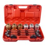 DAYUAN YT-1097 Universal Press and Pull Sleeve Remove Install Bushes Bearings Garage Tool Kit,black