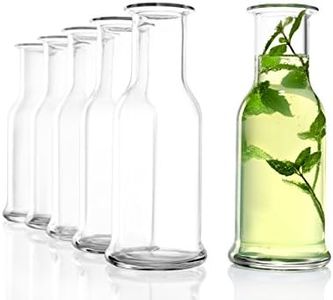 Stölzle Lausitz Purity Glass Set / 6 × 1L – Premium for Water, Lemonade, or Wine – Shock-Resistant & Dishwasher Safe