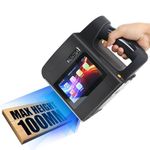 BENTSAI B85 Wide Format Handheld Inkjet Printer Large Character Coding Machine to 92mm Print Height Used for Most Surfaces to Print Logo Label Trademark Code Variable Text with Solvent Quick Dry Ink