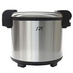 SPT Mr SCW-80M: 80 Cups Heavy Duty Rice Warmer, Cooked, Stainless Steel