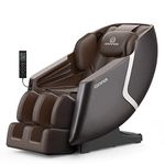 COMFIER 4D Full Body Massage Chair for Home Use, 6 Auto Program, Air Compression Neck, Shoulder, Back | Body Stretch, Rollers, Heating, Kneading, Back Rest,