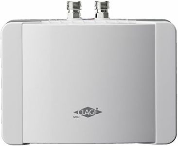 CLAGE CGA60001 MBH3 1500-160032, 2 litres, Puissance de 3,5 Kwatts, Chauffe-Eau idéal pour 1 Adulte et 1 Enfant. Classe énergétique : A, 135x186x87 mm, Blanc