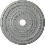 Ekena Millwork CM25CO 25 3/8" OD X 3 3/8" ID X 1 3/8" P Cole Ceiling Medallion