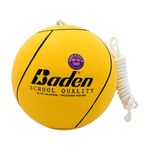 Baden School Quality Tetherball Set | Soft-Touch Tetherball Ball with Durable Rope | Ideal for Schoolyards and Playgrounds