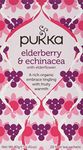 Pukka Teas Organic Elderberry & Echinacea with Elderflower Tea, 20 Tea Bags