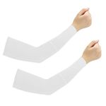 CODIRATO 2 Pairs Sports Arm Warmers Unisex Arm Warmers Breathable Arm Cooler Anti-UV Protection Glove for Cycling, Fishing, Basketball, Hiking, Running, Outdoor Work